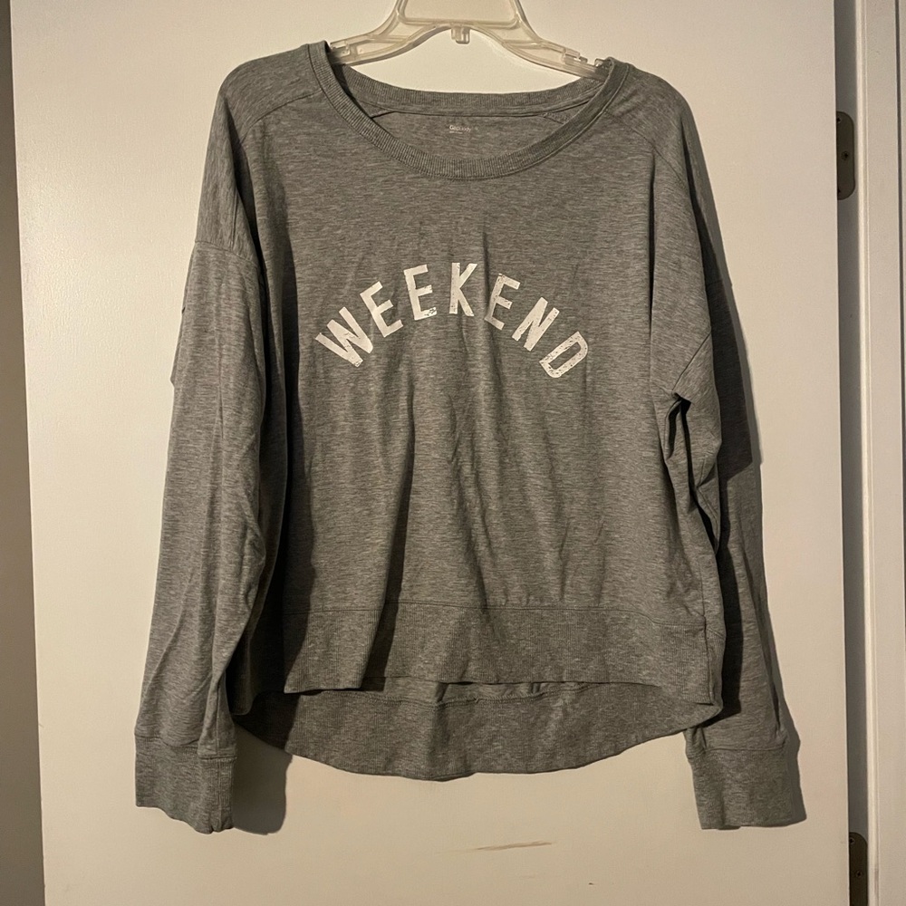 3/$17 Gap Weekend sweatshirt